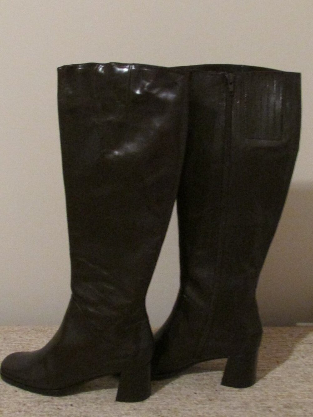 Vaneli Brown Boots - 6 1/2 Narrow width
